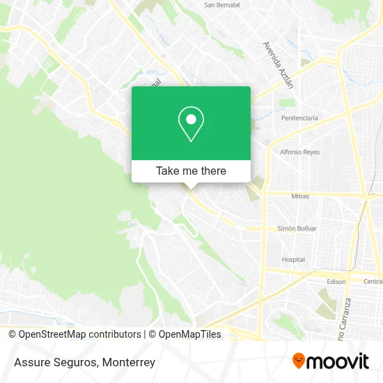 Assure Seguros map