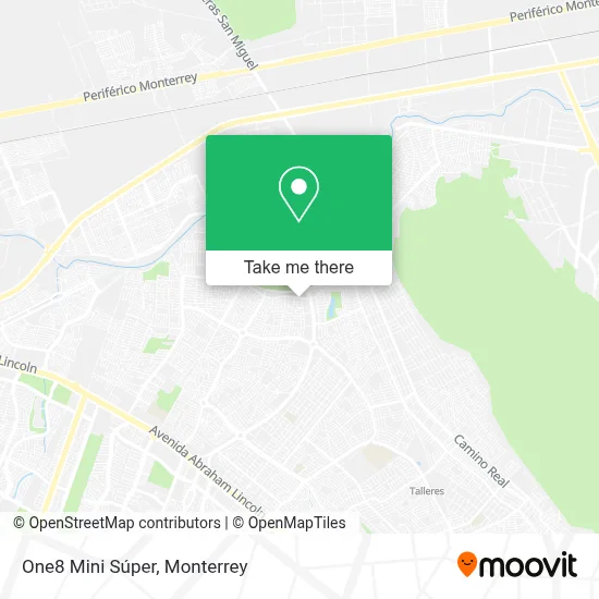 One8 Mini Súper map