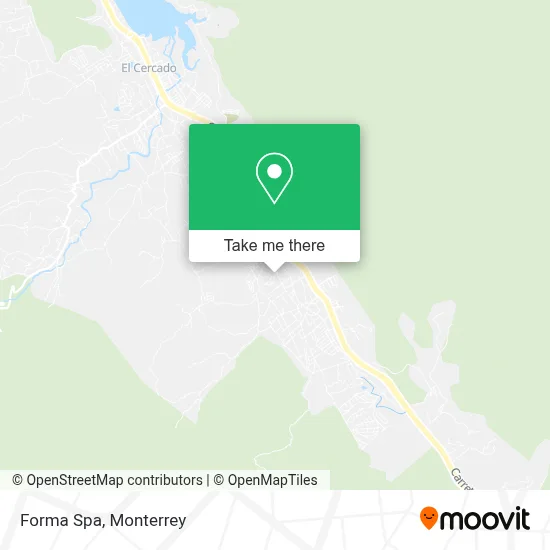 Forma Spa map