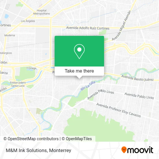 M&M Ink Solutions map