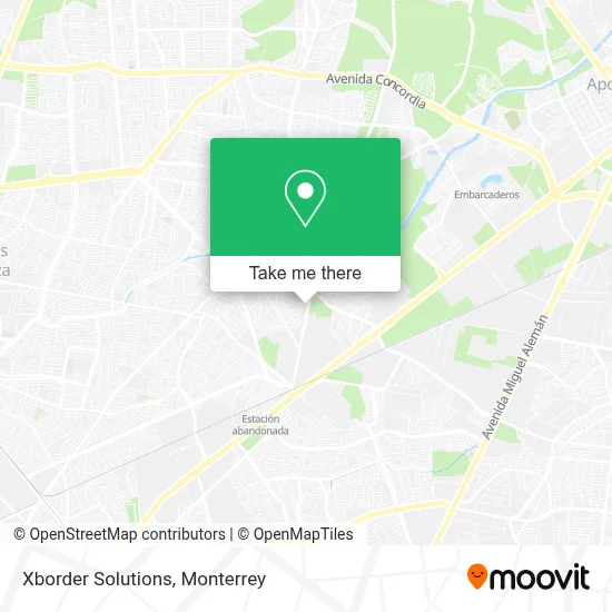 Xborder Solutions map