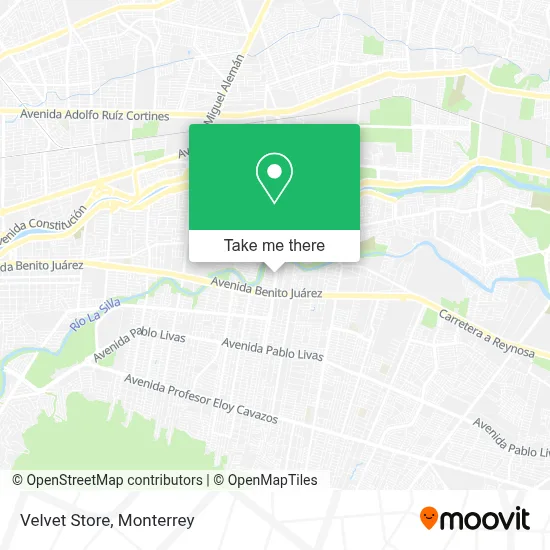 Velvet Store map