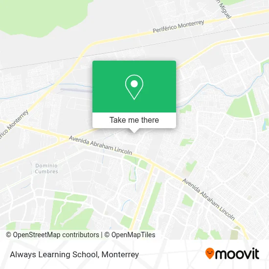 Always Learning School map