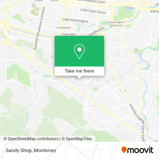Sandy Shop map