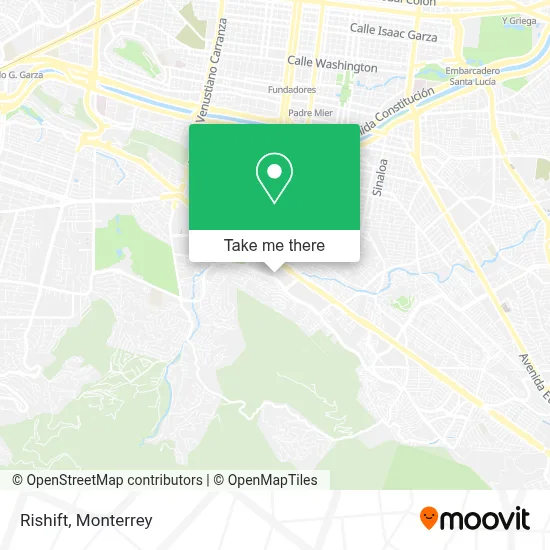 Rishift map