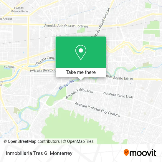 Inmobiliaria Tres G map