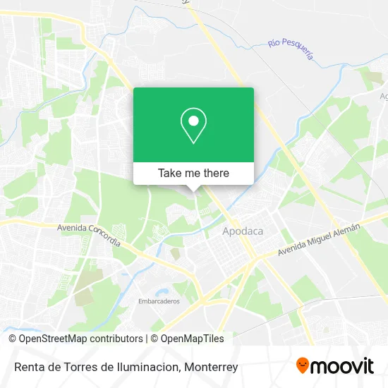 Renta de Torres de Iluminacion map