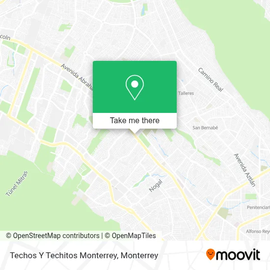 Techos Y Techitos Monterrey map