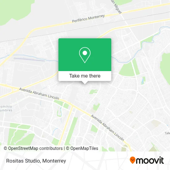 Rositas Studio map