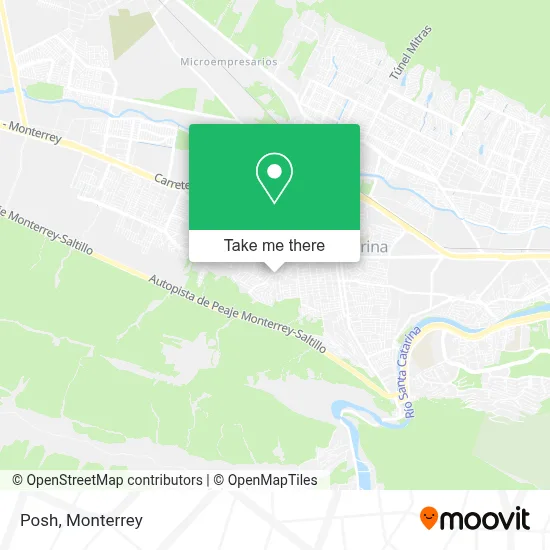Posh map