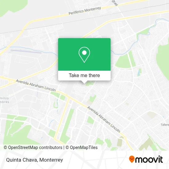 Quinta Chava map