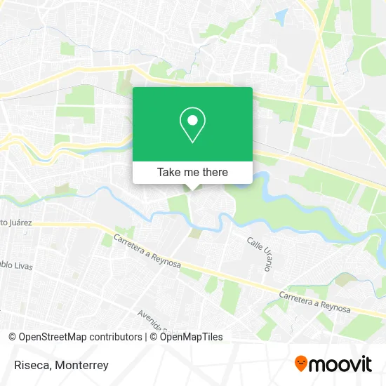 Riseca map