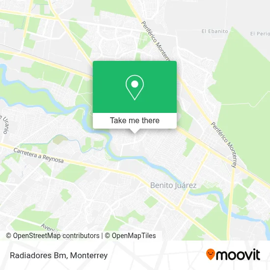 Radiadores Bm map