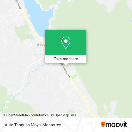 Auto Tanques Moya map