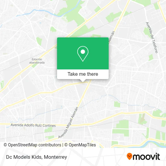 Dc Models Kids map