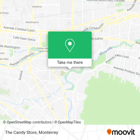 The Candy Store map