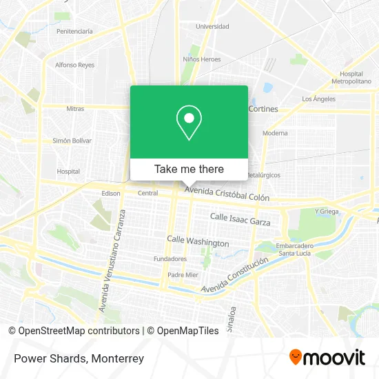 Power Shards map