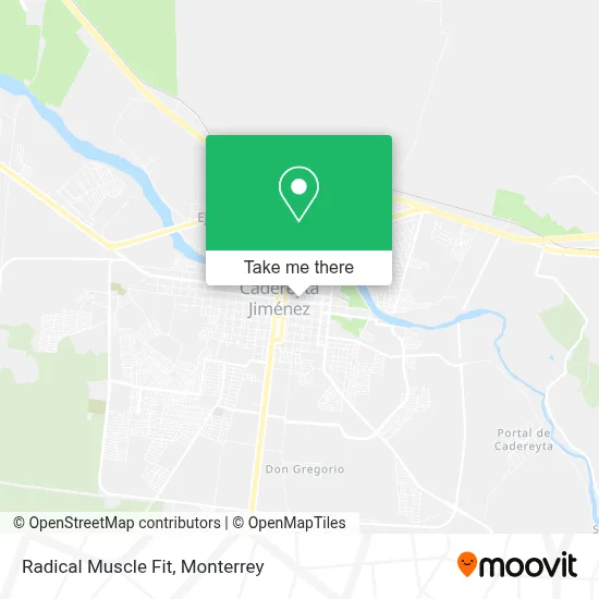 Radical Muscle  Fit map