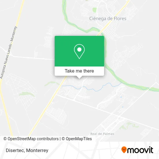 Disertec map