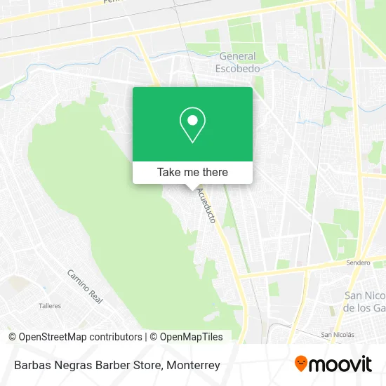 Barbas Negras Barber Store map