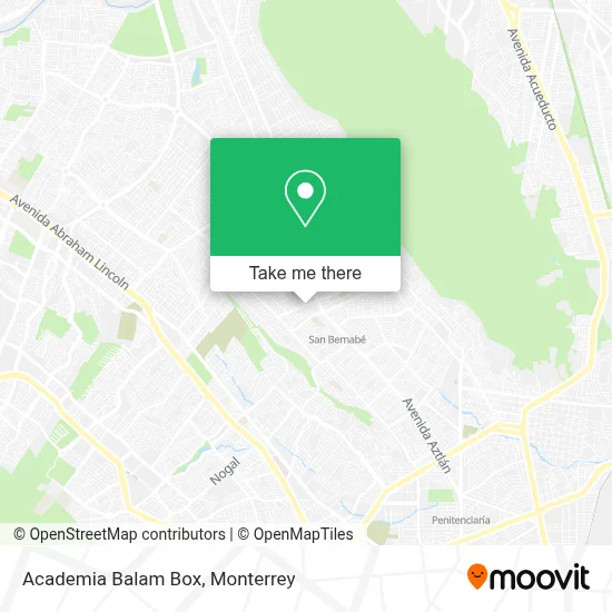 Academia Balam Box map