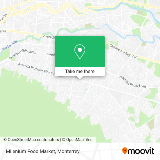 Milenium Food Market map