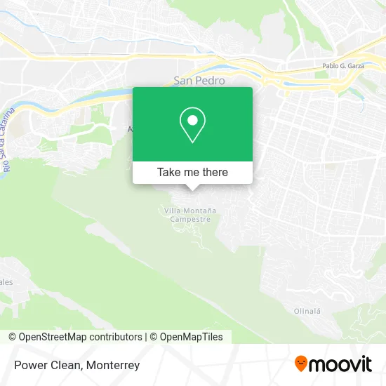 Power Clean map
