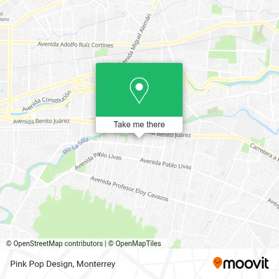 Pink Pop Design map
