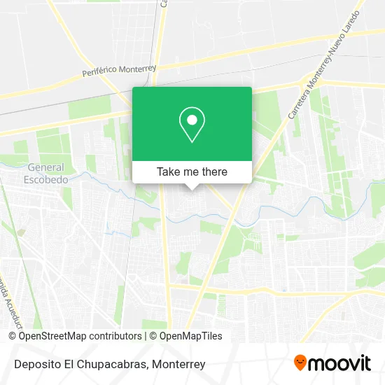 Deposito El Chupacabras map