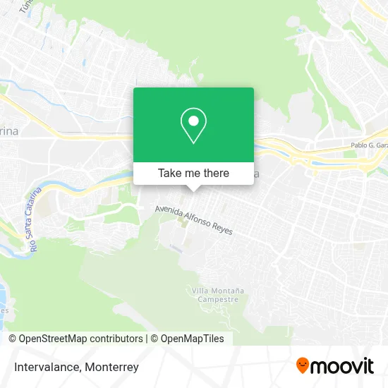 Intervalance map