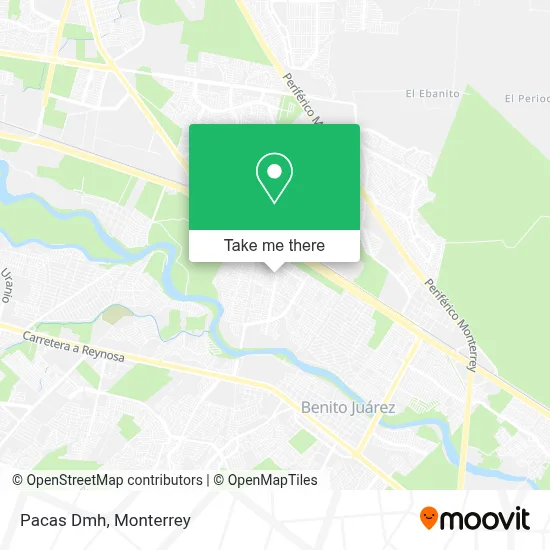 Pacas Dmh map