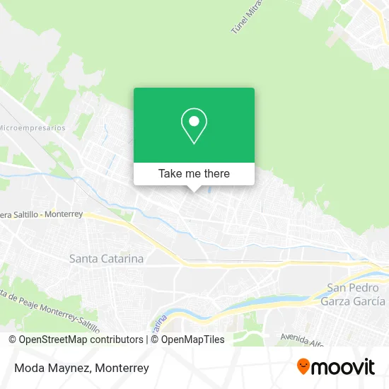 Moda Maynez map