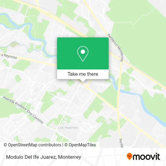 Modulo Del Ife Juarez map