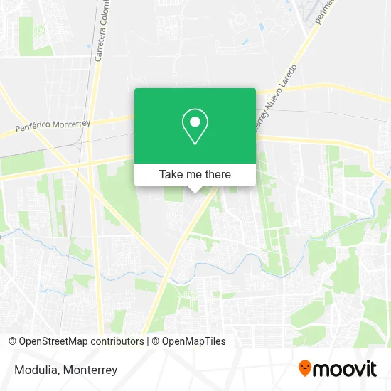 Modulia map