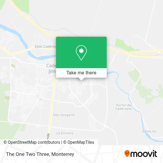 The One Two Three map
