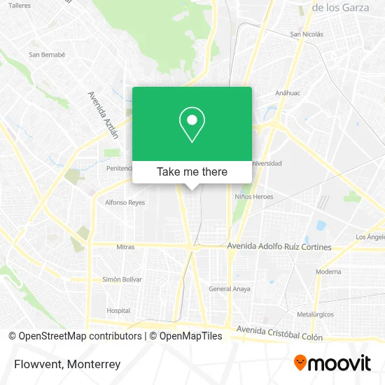 Flowvent map