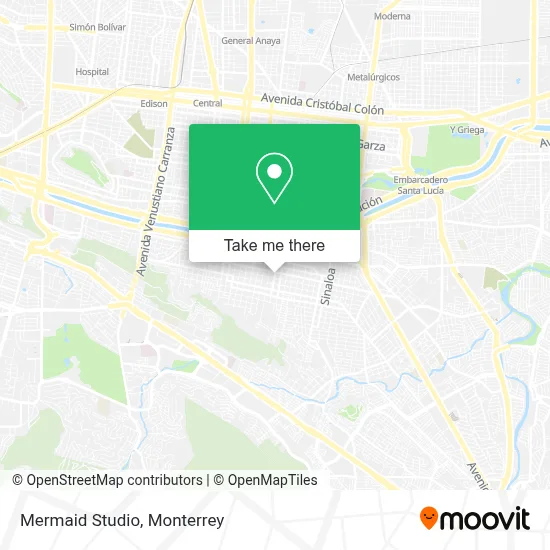 Mermaid Studio map