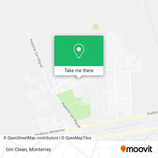 Gm Clean map