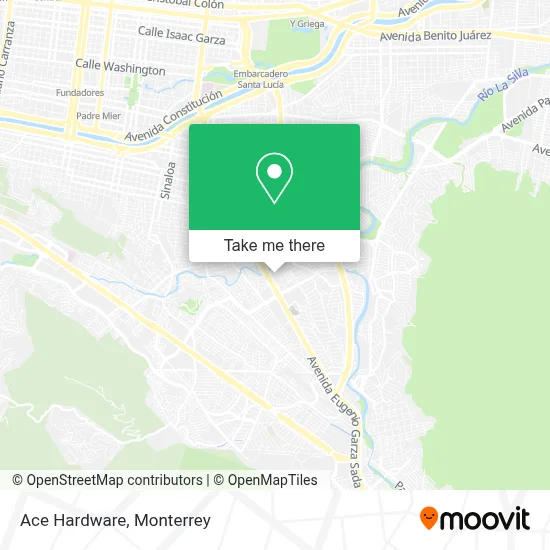 Ace Hardware map