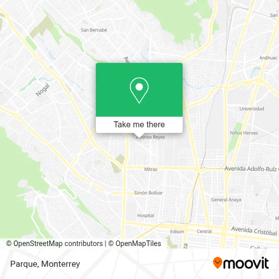 Parque map