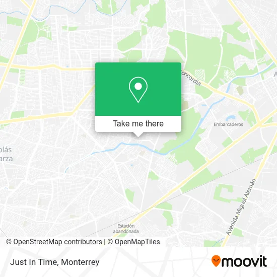Just In Time map