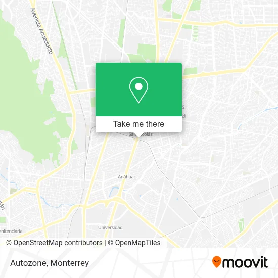 Autozone map