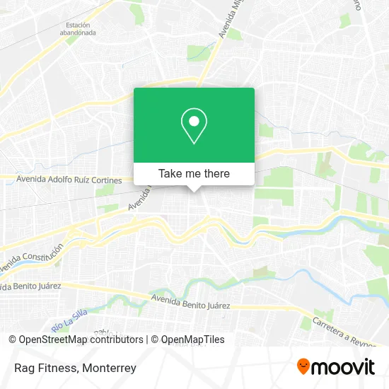 Rag Fitness map