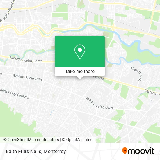 Edith Frias Nails map