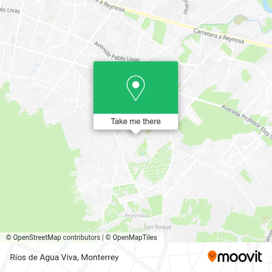 Ríos de Agua Viva map