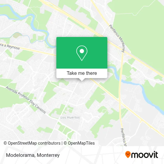 Modelorama map