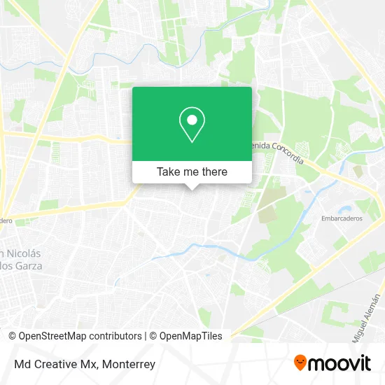 Md Creative Mx map