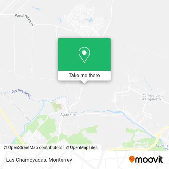 Las  Chamoyadas map