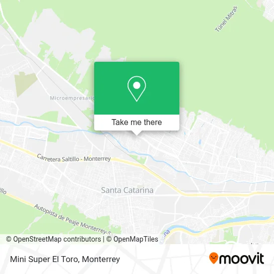 Mini Super El Toro map