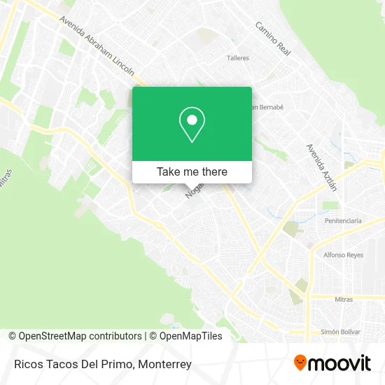 Ricos Tacos Del Primo map